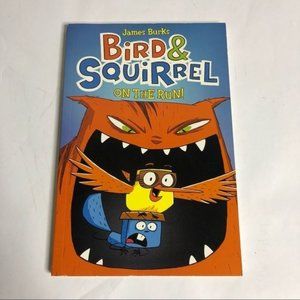 Bird and Squirrel on the Run! by James‎ Burks 2012 Paperback Graphic Novel